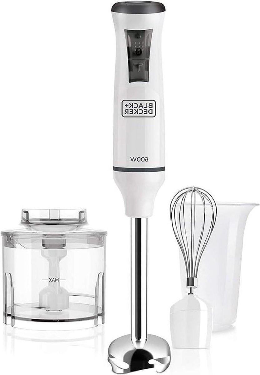 Staafmixer - Keukenmixer Handmixer - Eten Bereiden - 20 Snelheden Turbo - 600 Watt - Wit