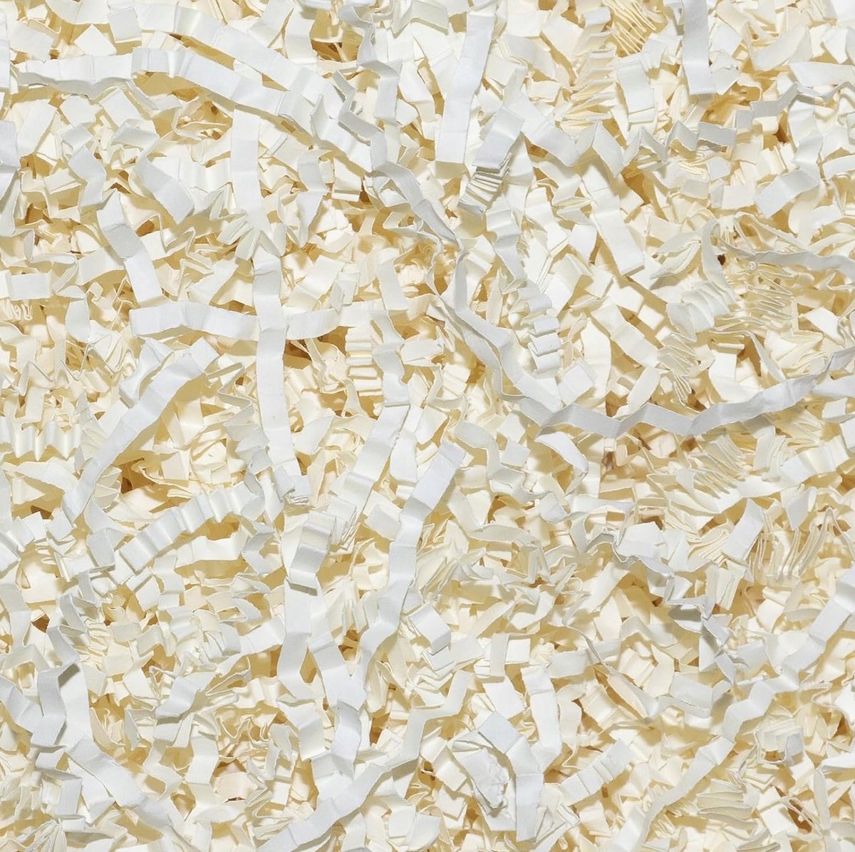 Krimkleurige Papieren Vulling 200g - Decoratief & Beschermend