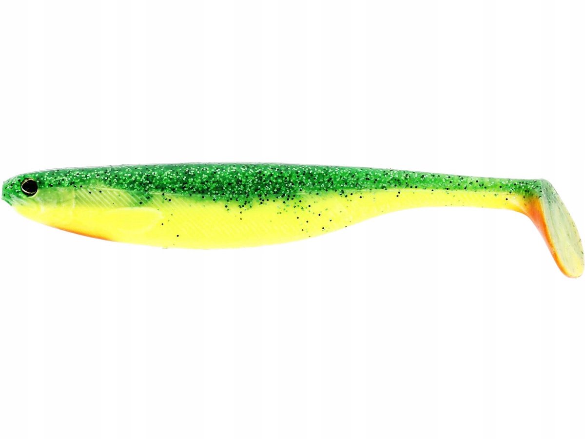 Westin Shad Teez Slim 10cm Fireflake - Zachte Kunstaas voor Roofvissen