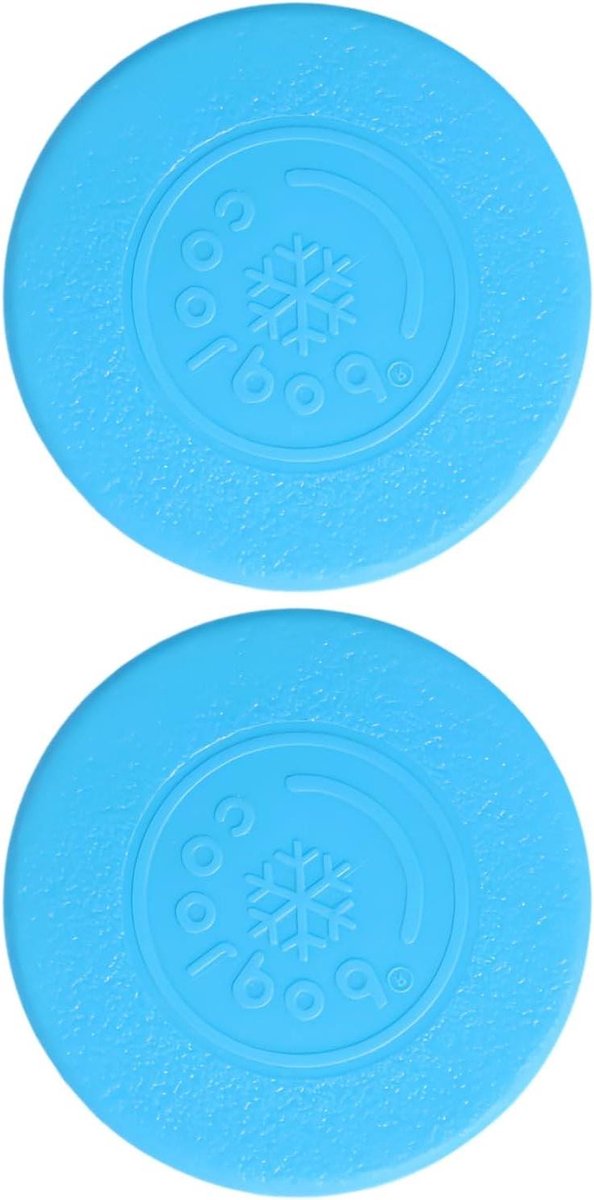 Waterdichte koelblokken - Ijsblokken - Vers houden voedsel - Herbruikbare prestaties - 2 stuks - Blauw