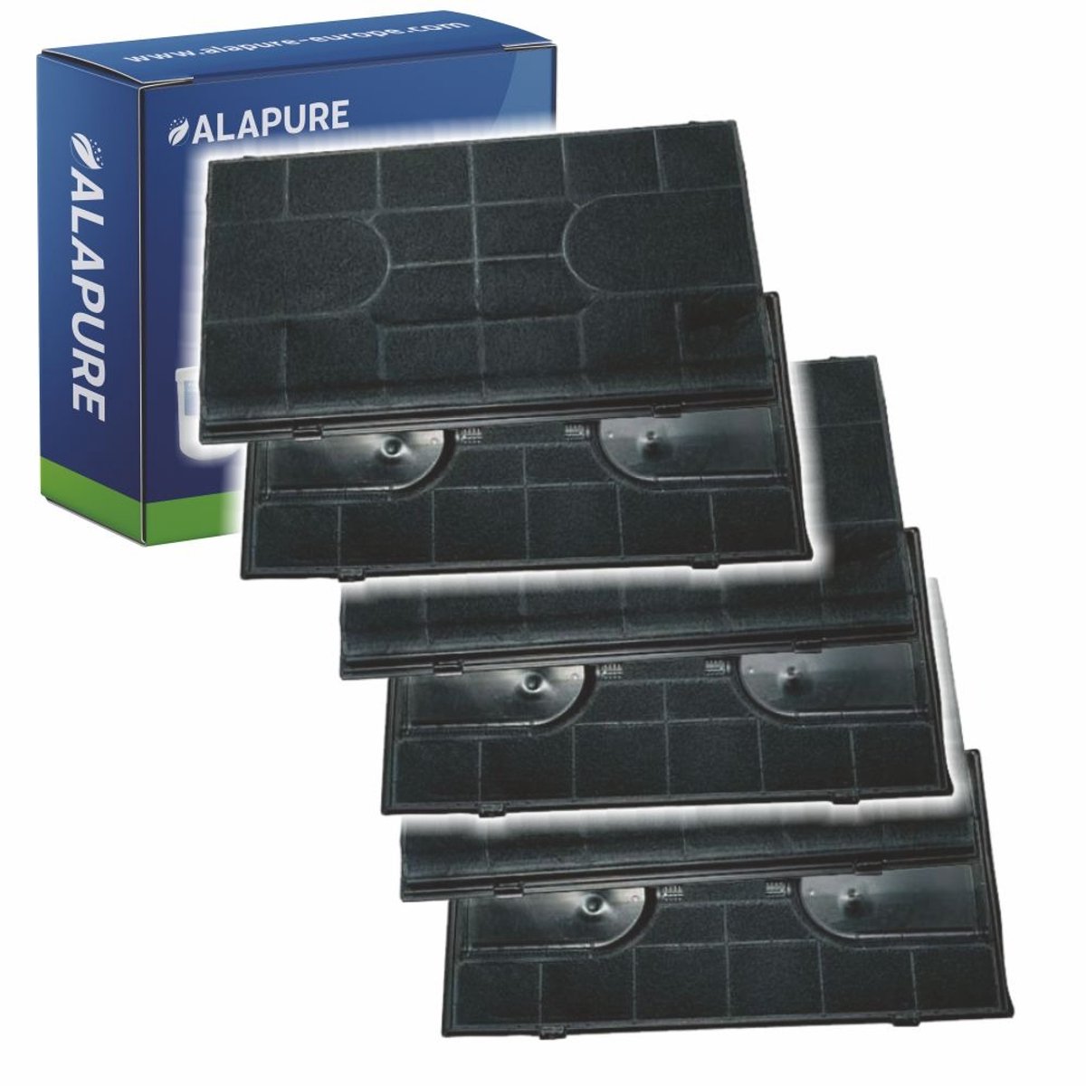 3x Koolstoffilter voor Arthur Martin MCFE07ST / 9029800514 / MCFE07