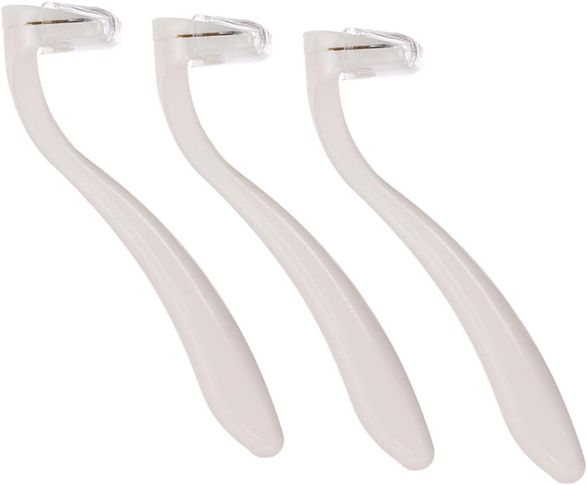 Draagbare Bodyshaver - Dames Trimmer - Gladde Huid - Huidvriendelijk Ontwerp - 3 Stuks - Wit