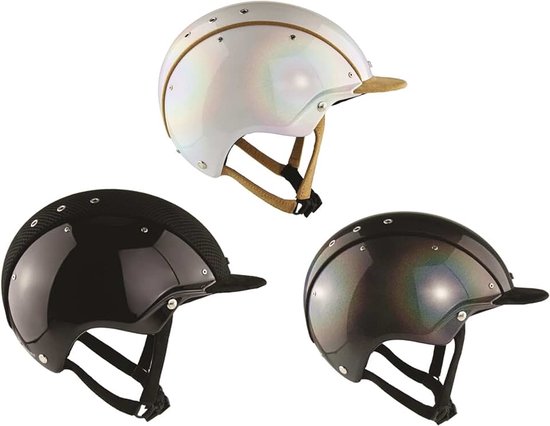 Paardrijhelm flip flop-grijs, flip flop-wit of zwart