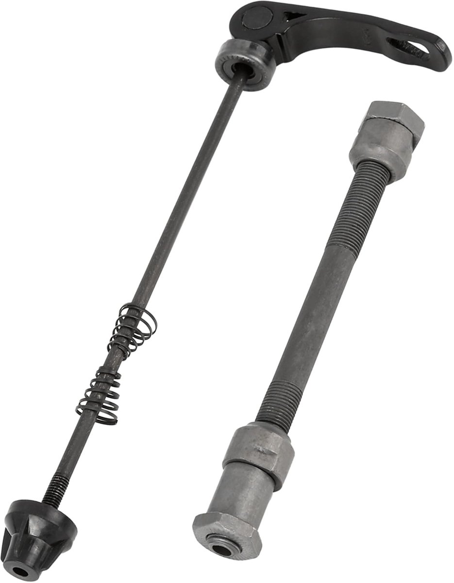 ABSOPRO Achteras met snelontgrendeling, kabelkabel 9,5 mm, voor mountainbike, fiets