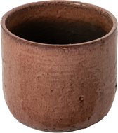 J-Line Bloempot - keramiek - oudroze - large