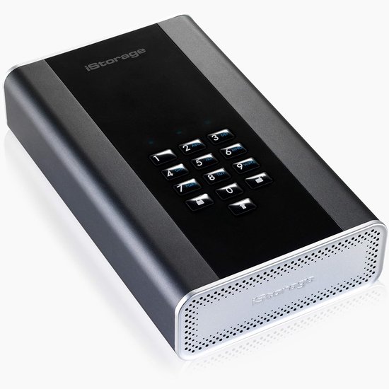 Externe Harde Schijf - Beveiligde Opslag - Data Beveiligen - Hardware Encryptie - 1000 GB - Zwart Grijs — afbeelding 4