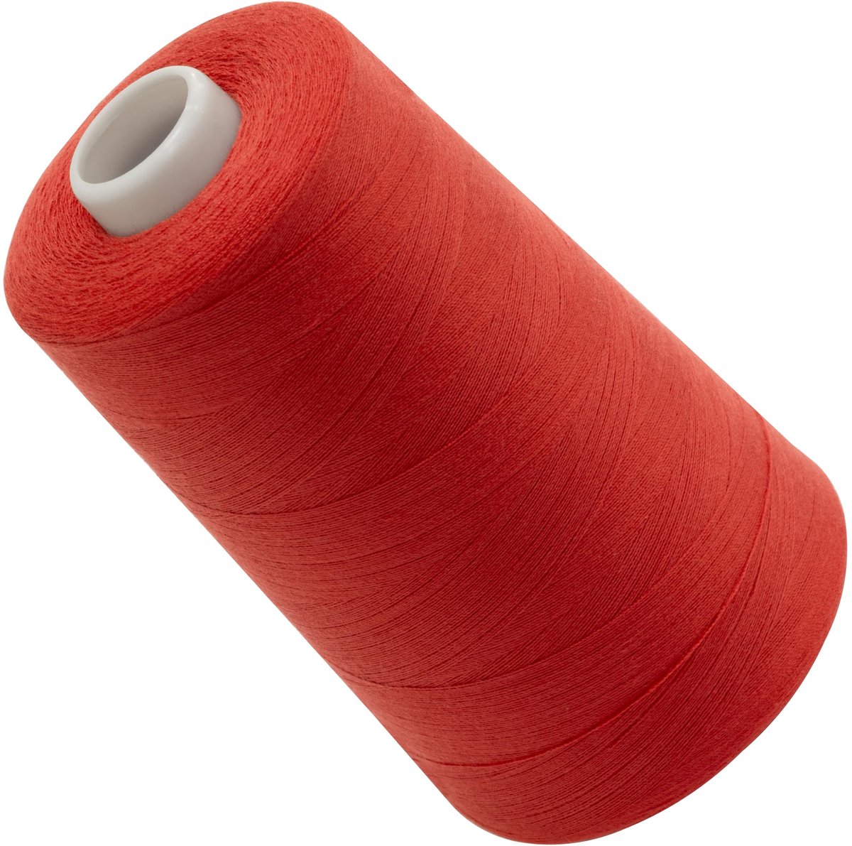 - C72293 - Naaigarenhaspel 120 (40/2) 4000 m - van polyester - confectie, kleinwaren, garen, koord, snoer, naaien, kleding, draad - kleur rood - helder