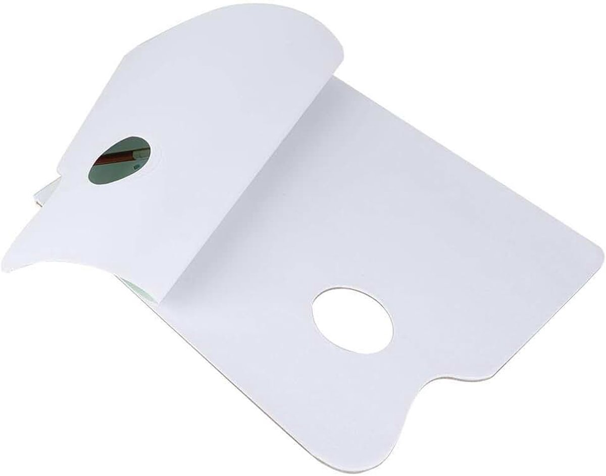 Wegwerppallet met 35 vellen, wegwerp-papierpalet, voor kunstenaars, biedt olieverfschilderij voor schilderen