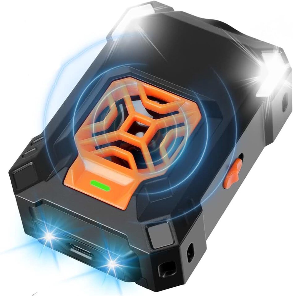 Ultrasoon geluid voor muizen met led-stroboscooplicht, verbind muizenafweer voor auto, rattenafweer, spinnen, veilig voor mensen en huisdieren, geschikt voor huis, auto, zolder, garage