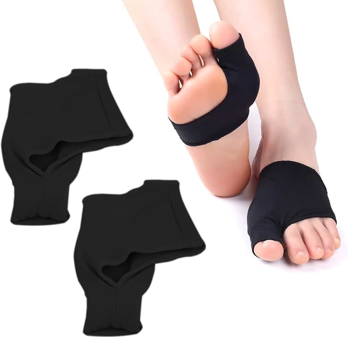 Hallux Valgus Teenbrace, Corrector Brace met Gel Kussen, Grote Gelijkrichter, Teenbeschermhoezen voor Demping, Hallux Valgus, Hammer Toe