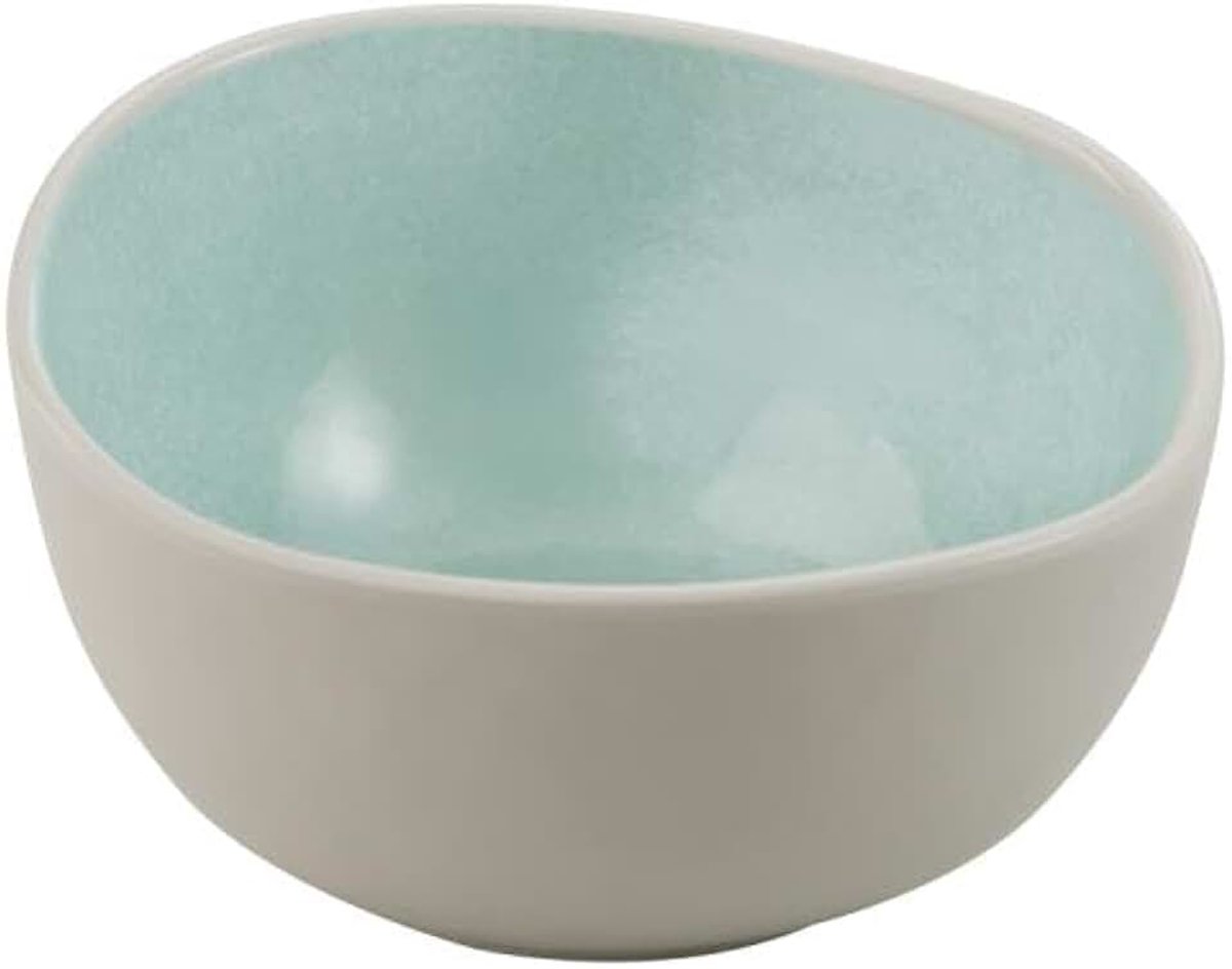 85476 Schaal CALA - melamine groen/grijs, 16 x 14,5 cm, 700 ml