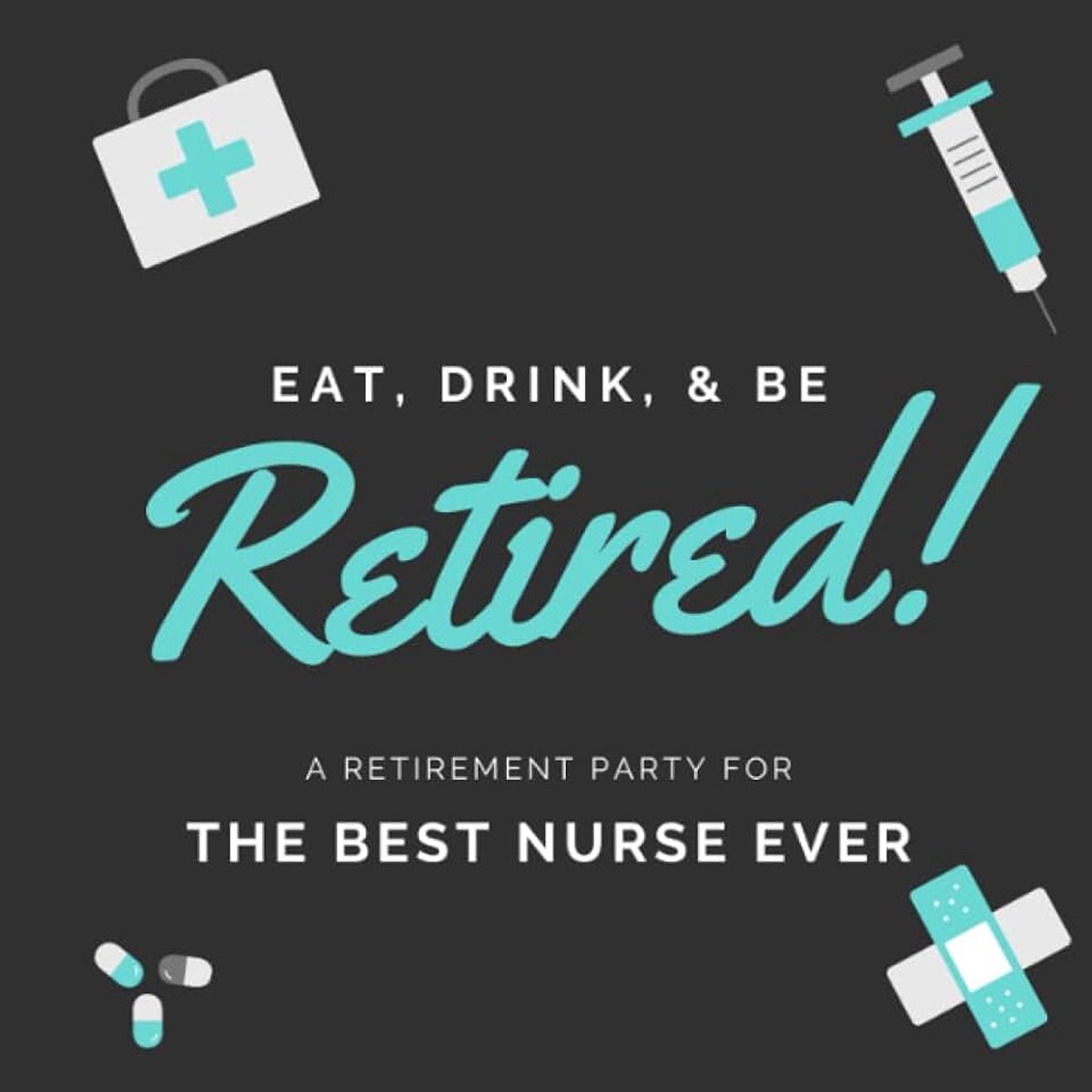 Nurse Ever Retirement Guest Book Sign In, Keepsake Memory, Message Book for Retirement Party Family & Friends to Write In Gifts for Men, Women: 100 pages