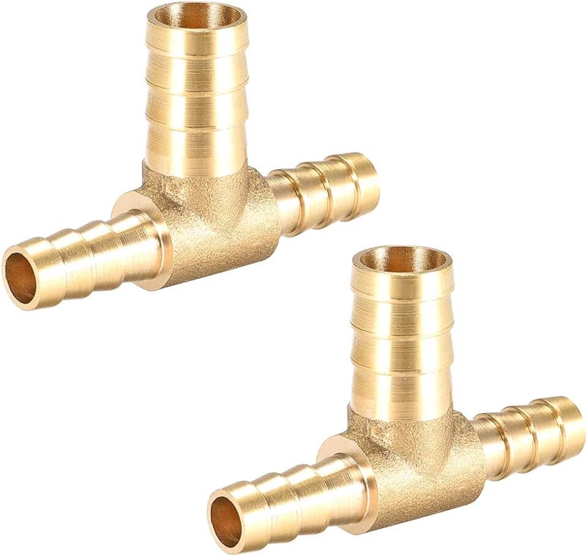 Sourcing map 2 st. 8x12x8mm slang ID reduceerstuk weerhaak Y 3-weg T-aansluitadapter