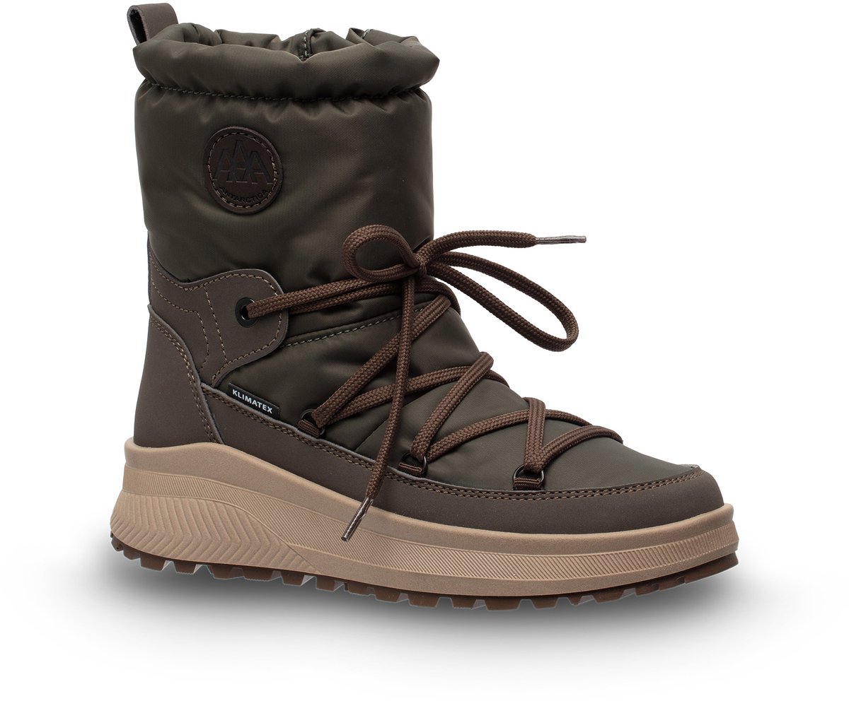 Antarctica 8709E Snowboots Dames Verde Groen