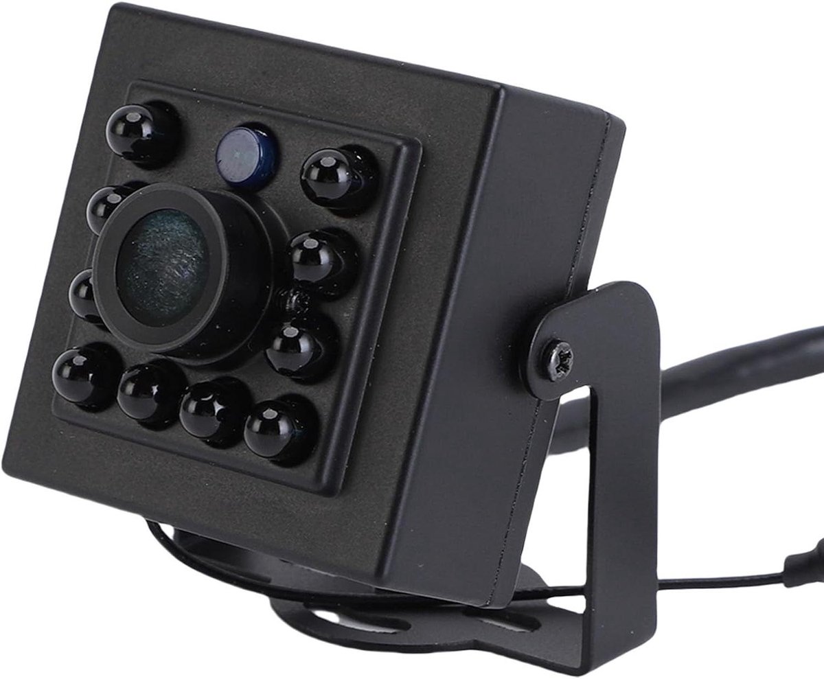 Cameramodule Vogelhuisje - Kleine Camera - Natuur Observeren - Lichtgevoelige Sensor - 1/2.7in CMOS - Zwart