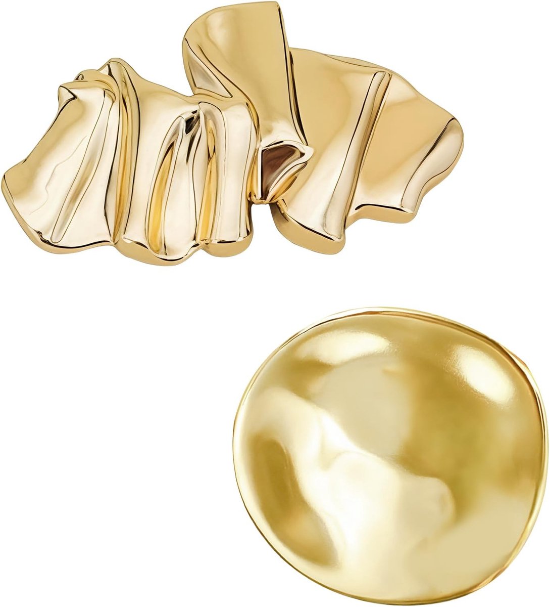 Broches voor kleding, onregelmatig gevormde metalen broches, prachtige broches en spelden als decoratie voor damesmode, bruiloften, pakken, jurken kledingaccessoires onregelmatige broche