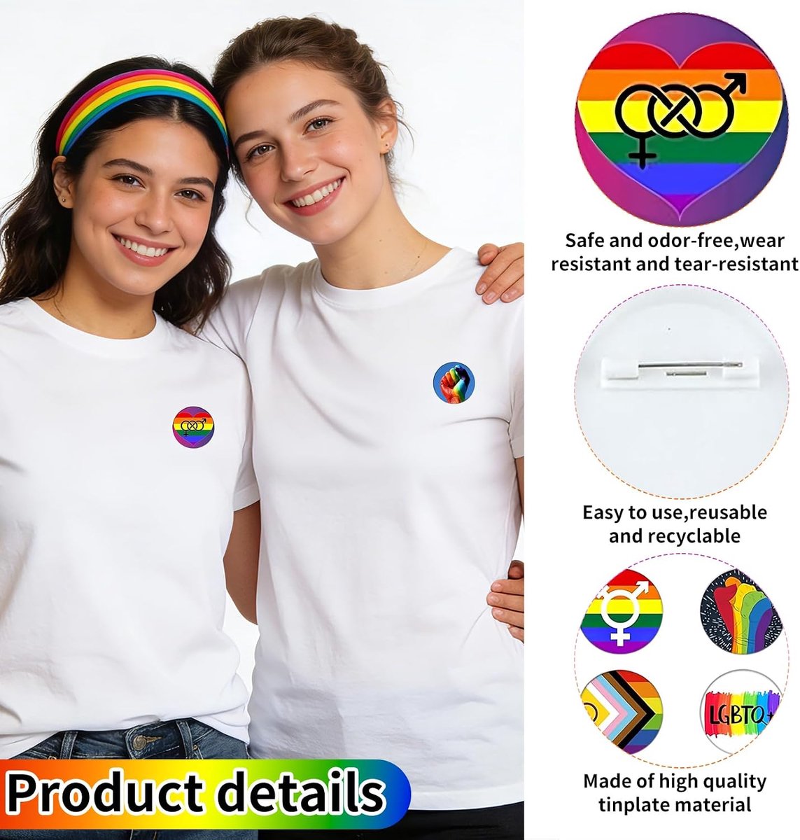 pins set 16 stuks LGBT badges regenboogspeldjes button vlaggenmix kleurrijk voor pride kleding en tassen feestviering