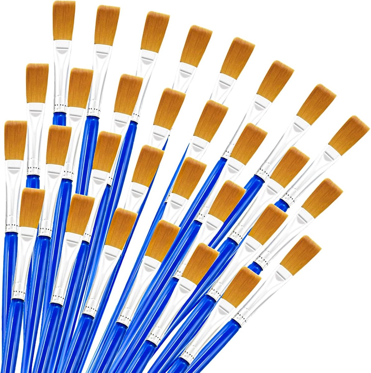 cobee Penselen Set met Nylon Haar, 30 stks Artiest Detail Verfborstels, Puntige Tip Penselen voor Acrylverf, Synthetische Nylon Haar Kunstenaars Verf Borstel Set voor Aquarel Olie Gouache Tekening