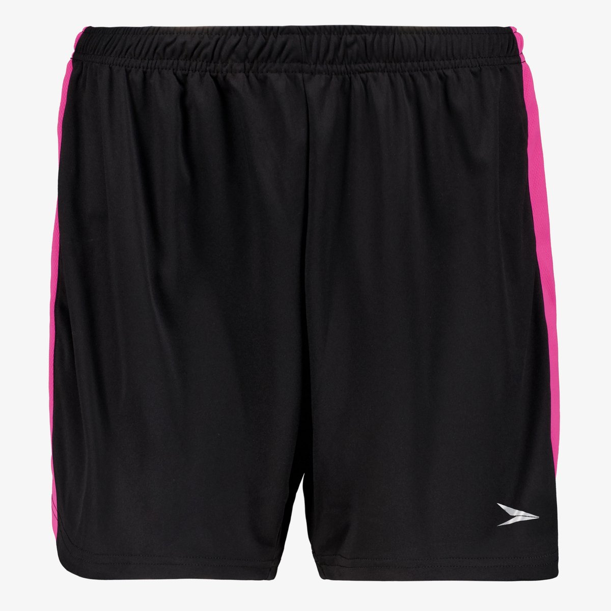 Dutchy dames voetbalshort zwart roze - Maat L