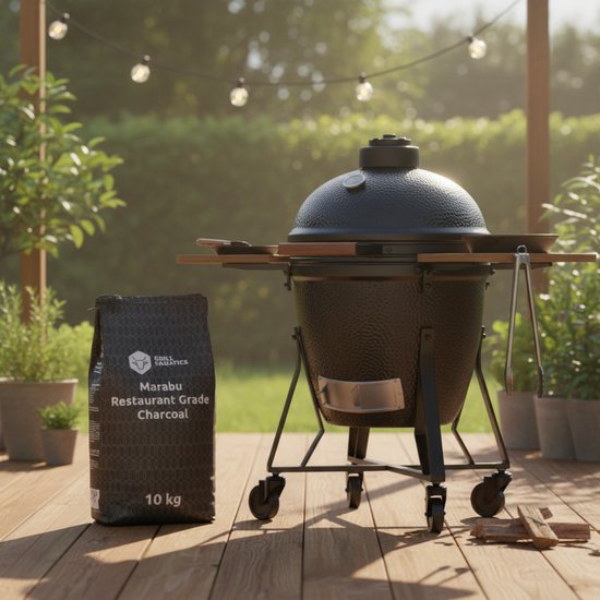 Grill Fanatics Houtskool / Charcoal Marabu - 10 KG - Restaurant kwaliteit van Grill Fanatics — afbeelding 3