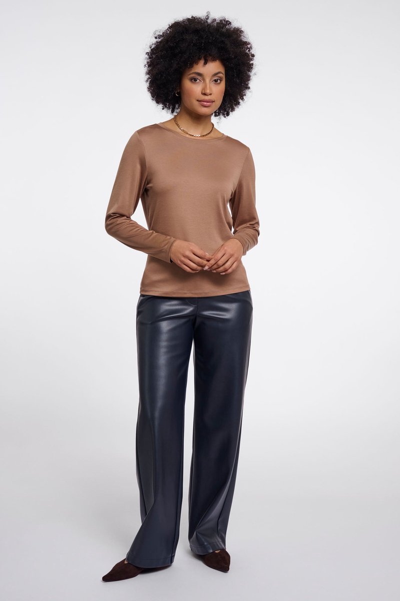 Rino & Pelle Tops & Blouses - Eason top - Lichtbruin