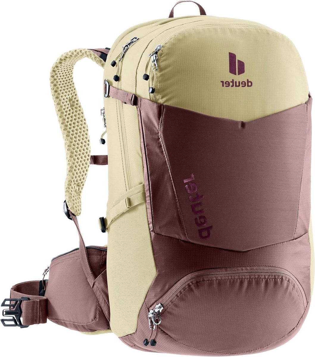 Fietsrugzak Dames - Sporttas Outdoor - Meerdaagse Tochten - Gewichtgeoptimaliseerd Systeem - 26 Liter - Zwart