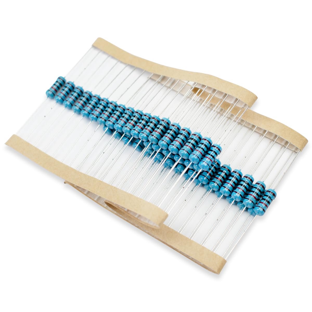 50 Pcs 1W 1% Tolerantie 10KΩ Weerstand van de Metaalfilm voor DIY Project en Experimenten