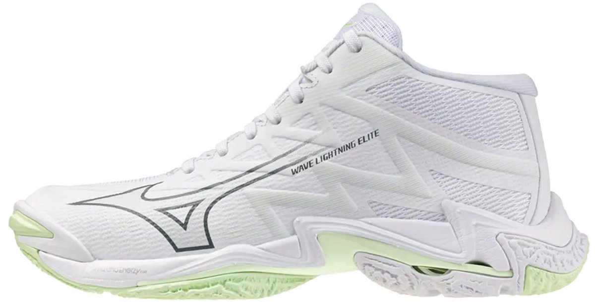 Mizuno Wave Lightning Elite Mid Indoor Sportschoenen Voor Dames Wit EU 42 Vrouw