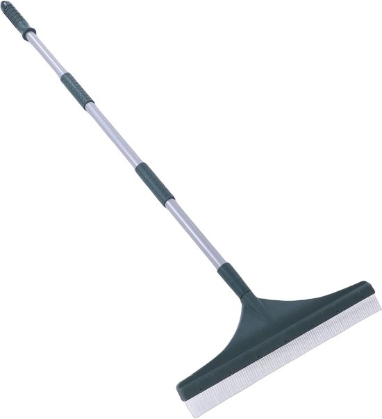 Gras Hark - Kunstgras Hark - Tuinonderhoud - Verstelbare Lengte - 123 cm - Zwart — afbeelding 3