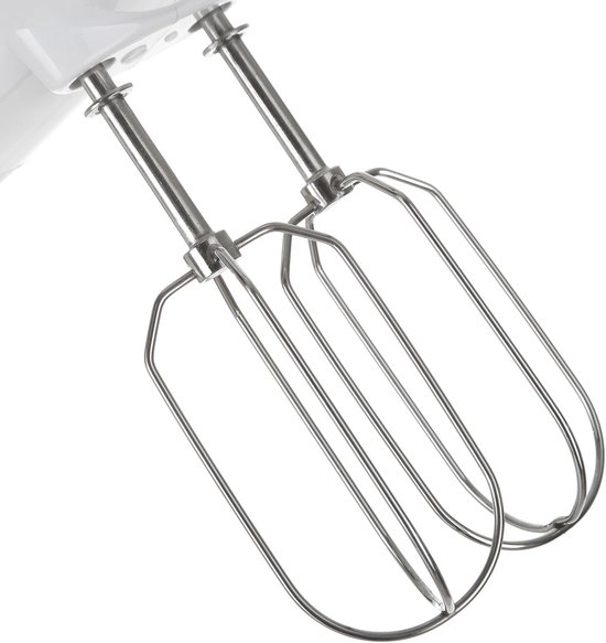 Elektrische Handmixer - Keukenmixer Gardes - Bakken Mixen - 3 Snelheden - 250 Watt - Wit — afbeelding 3