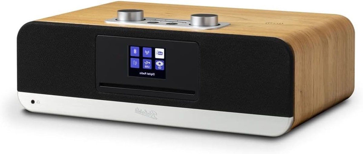 Audiosysteem - Stereo Systeem CD - Muziek Luisteren - Basversterker Equalizer - 40 Watt - Kersenboom