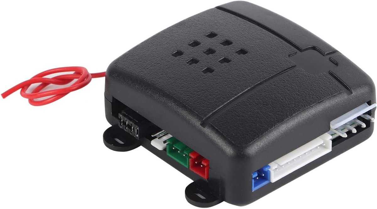 Voertuigbeveiligingssysteem - Autoalarm Inbraakalarm - Voertuig Beveiligen - Universeel Compatibel - 570 g - Zwart