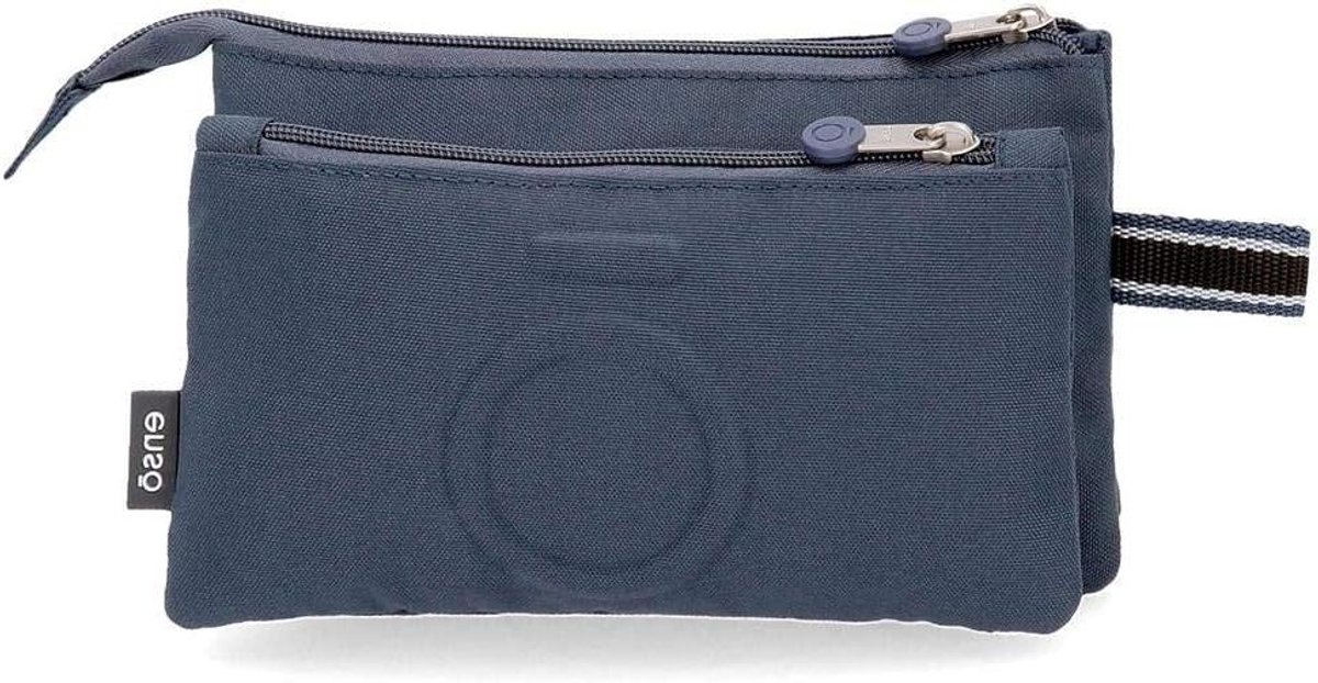 Etui 22 cm - Pennendoosje Organizer - Schoolspullen Ordenen - Drie Vakken - 22 cm - Roze