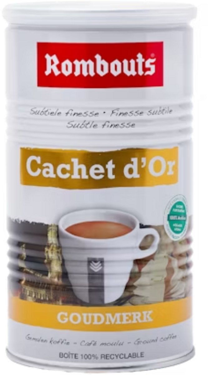 Rombouts - Koffie - 6 x Goudmerk 500g gemalen koffie