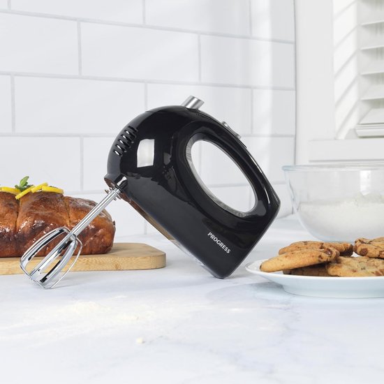 Handmixer - Keukenmixer - Bakken en Mixen - 5 Snelheden - 250W - Zwart — afbeelding 5