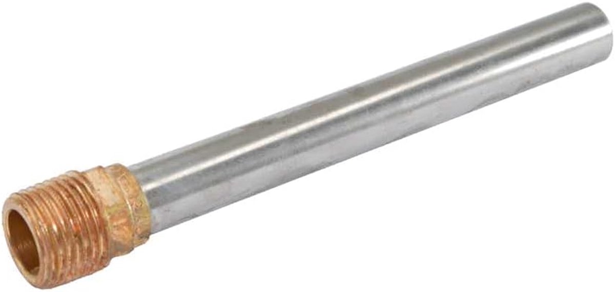 Radiator Aansluitbuis - Verwarmingsbuis - Centrale Verwarming - Universeel Inzetbaar - 1/2 x 15 L=150mm - Rood Gietwerk