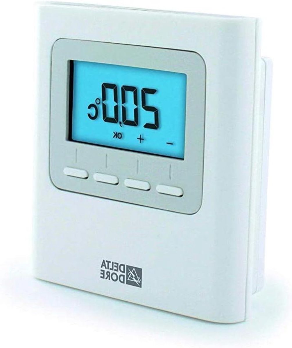 Slimme Thermostaat - Verwarming Regelaar - Energie Besparen - App Bediening - 230 Volt - Wit