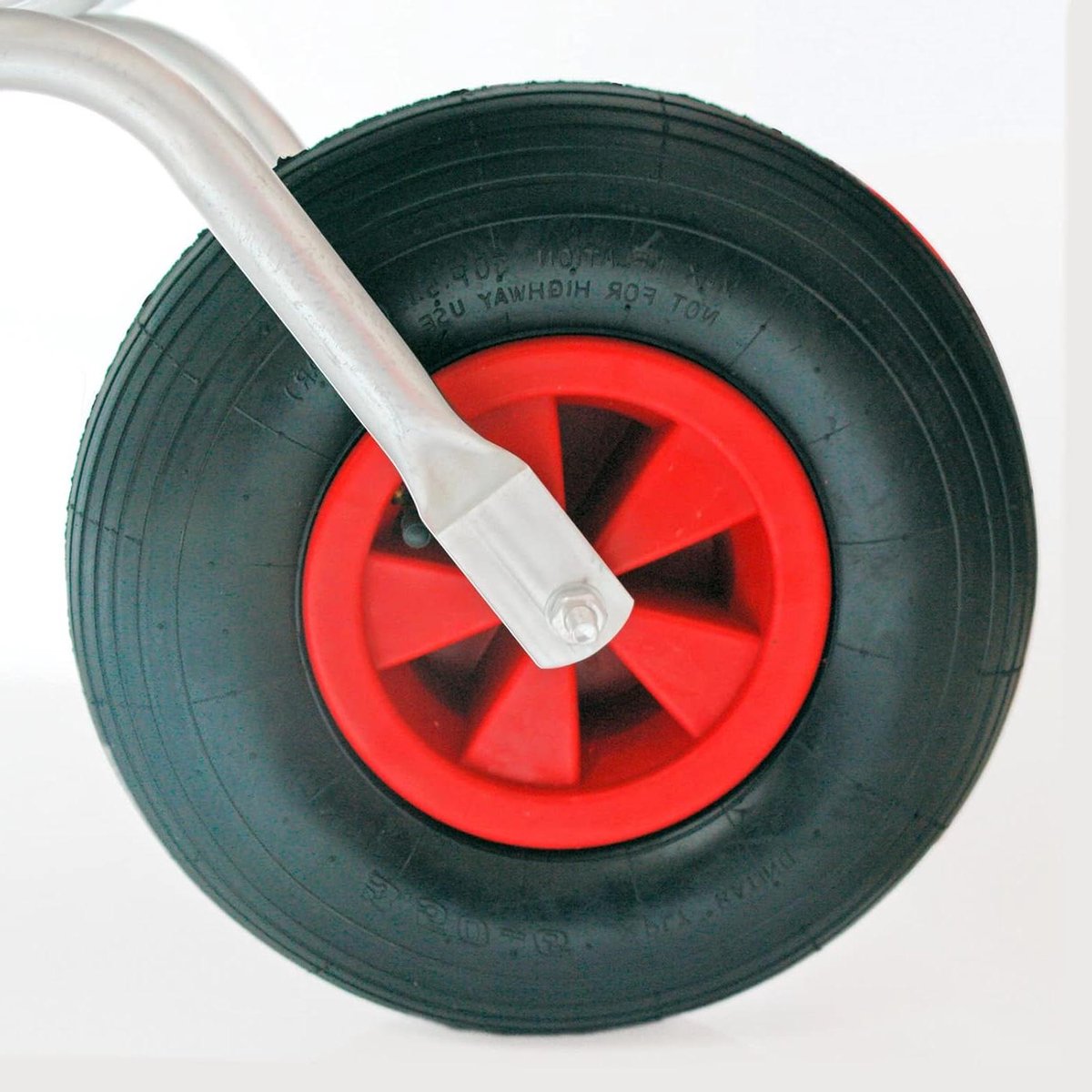 Luchtwiel voor Kruiwagen 3.50-6 - Reservewiel met Kunststof Velg