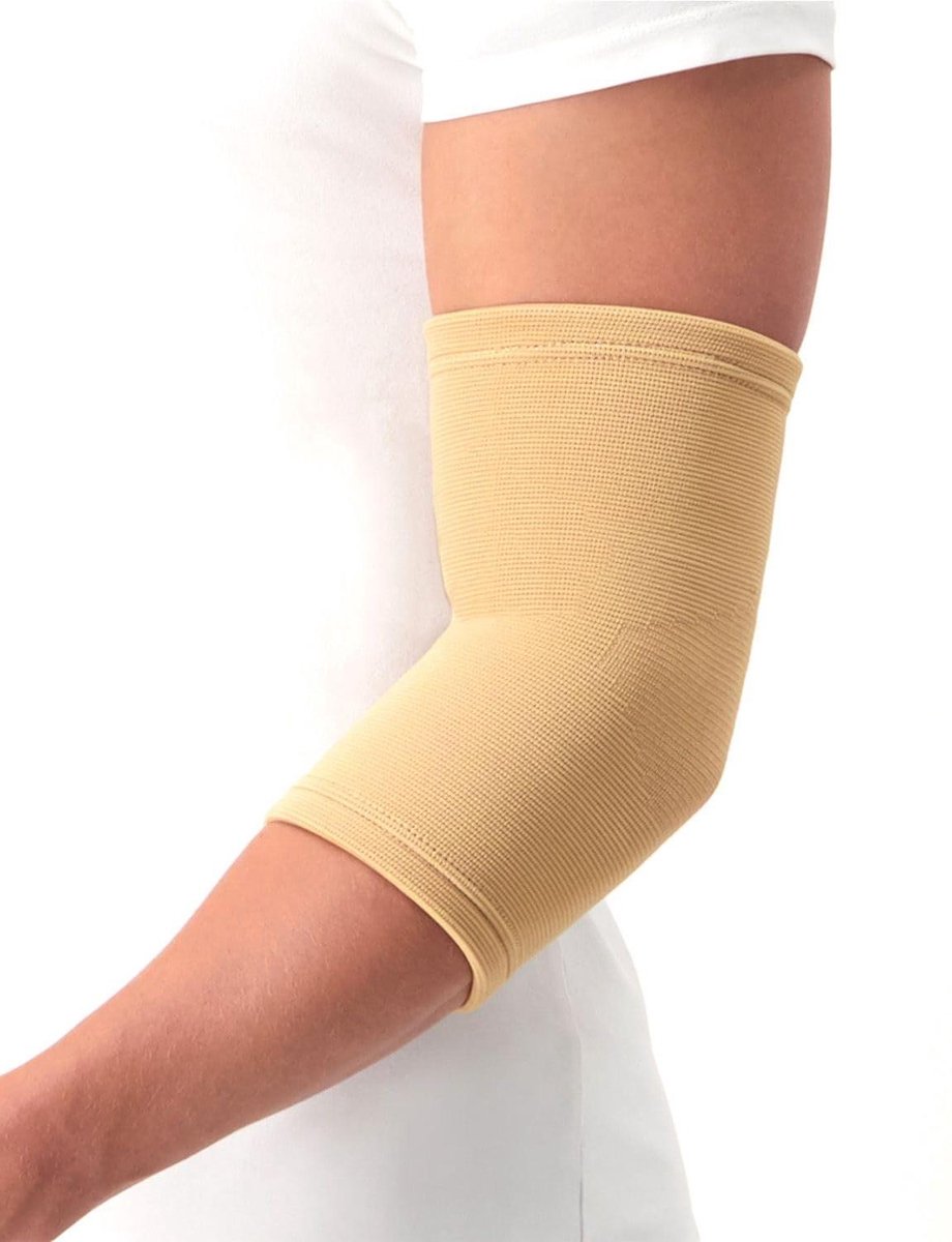 Elbow Brace - Elleboogband - Ondersteuning Elleboog - Voor Lichte Klachten - Maat L - Zwart