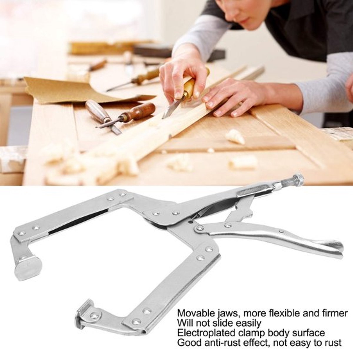 Store_9 - C-vormige Griptang - 14 Inch Griptang - Sterke en flexibele