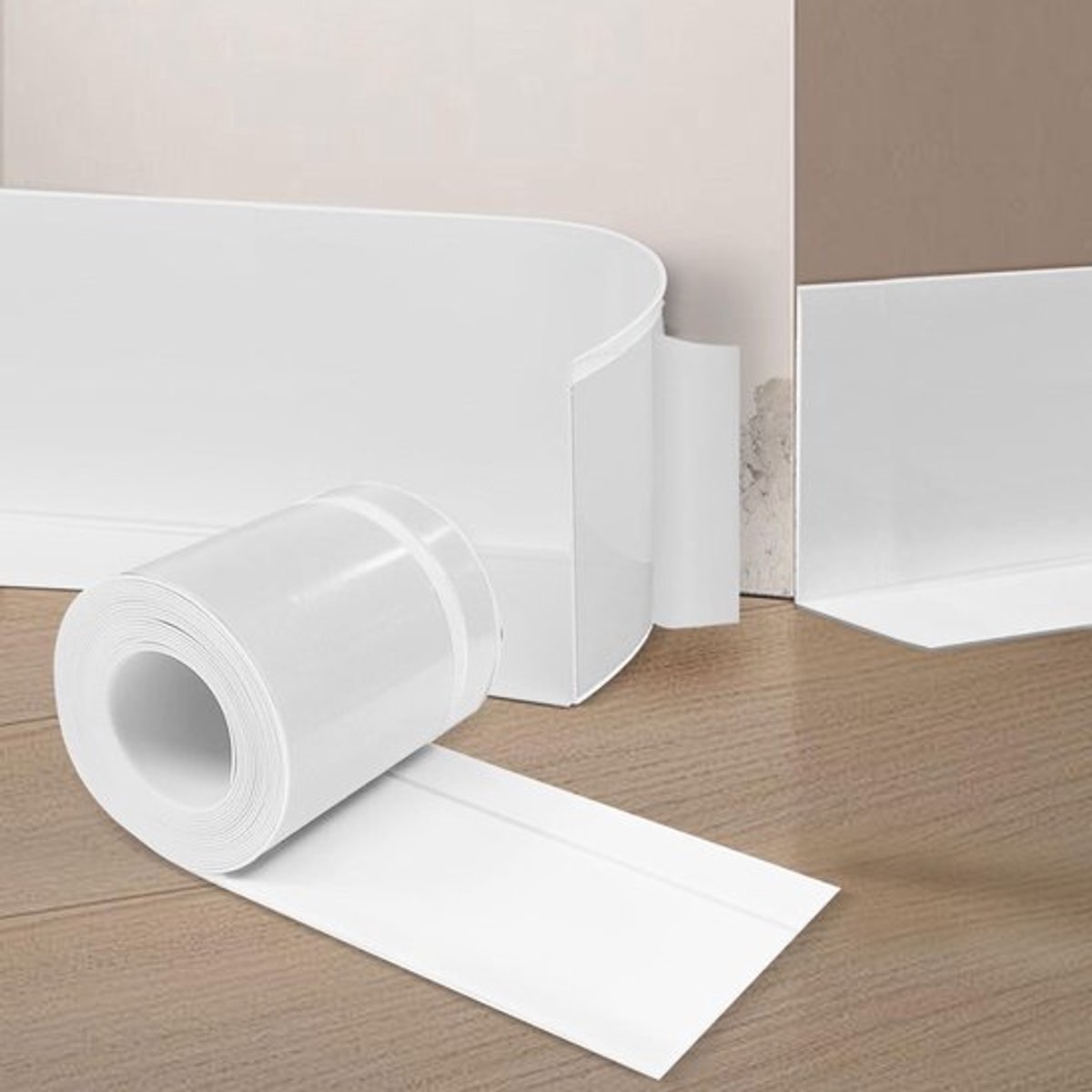 Dailygoods- Plint Flexibel - Zelfklevende Plinten - Pvc Plint