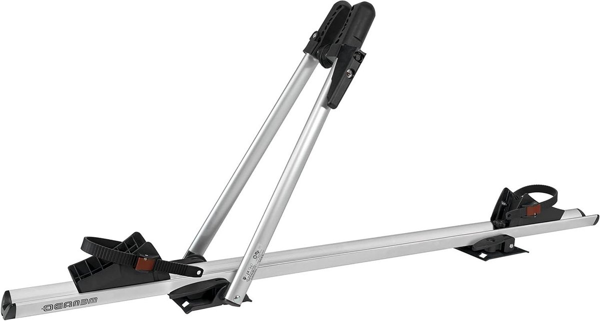 Fietsendrager Dak - Fietsdrager Wiel - Fiets Vervoeren - Aluminium Constructie - 1345 cm - Zwart