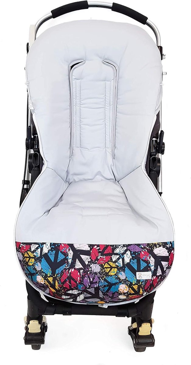 Voetenzak Kinderwagen - Slaapzak Buggy - Baby Warm Houden - Waterdichte Buitenkant - Universeel - Grijs — afbeelding 5