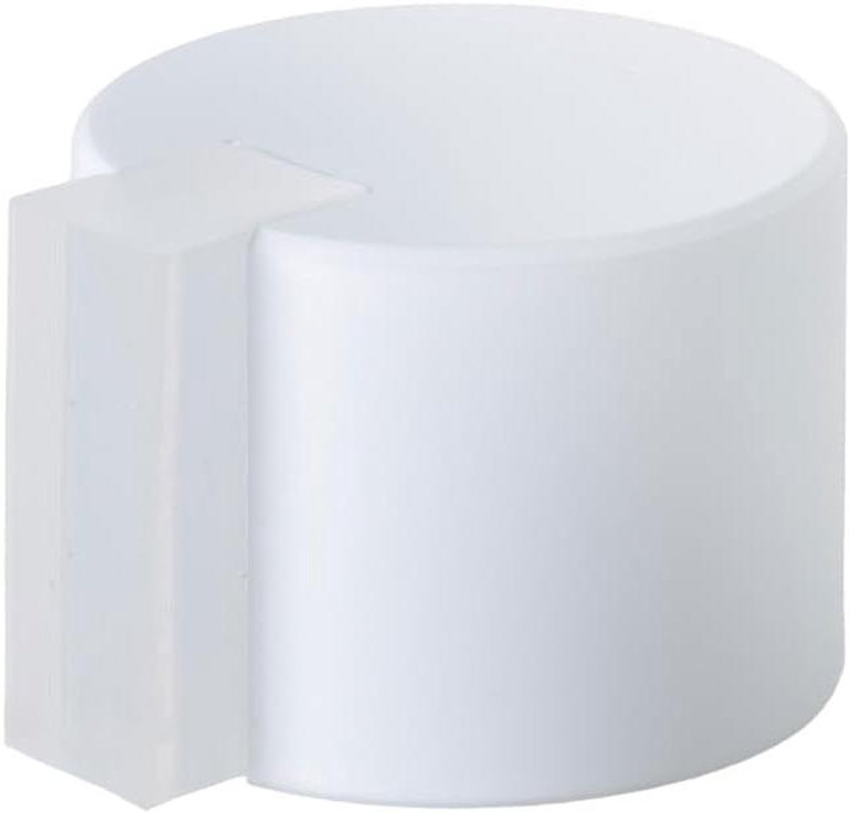 Deurstopper - Muurbeveiliging - Bescherming Deur - Zelfklevend - 24x20 mm - Wit