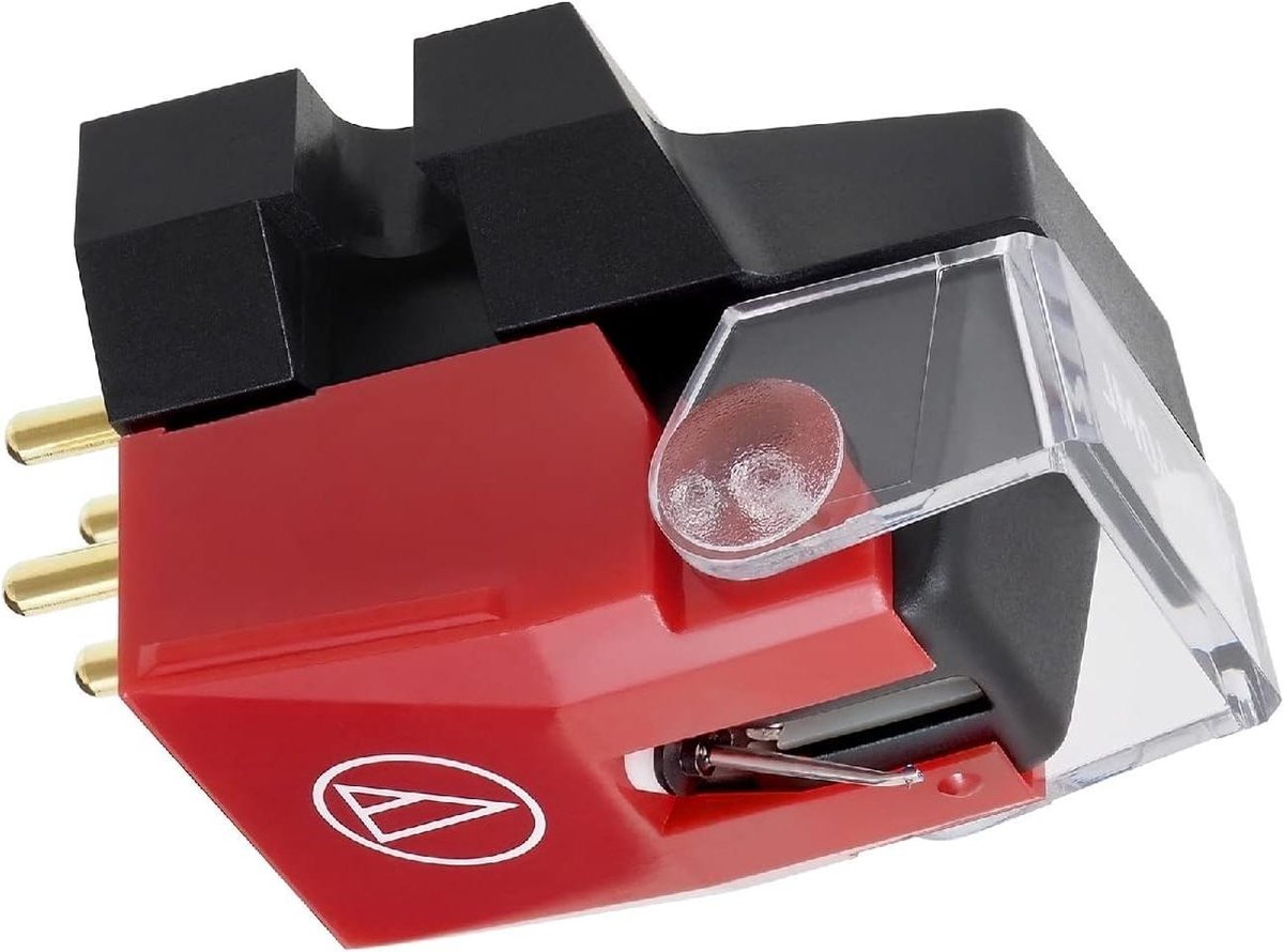 Platenspeler Element - Naald - Muziek Luisteren - Microlinear Naald - Standaard Mount - Rood
