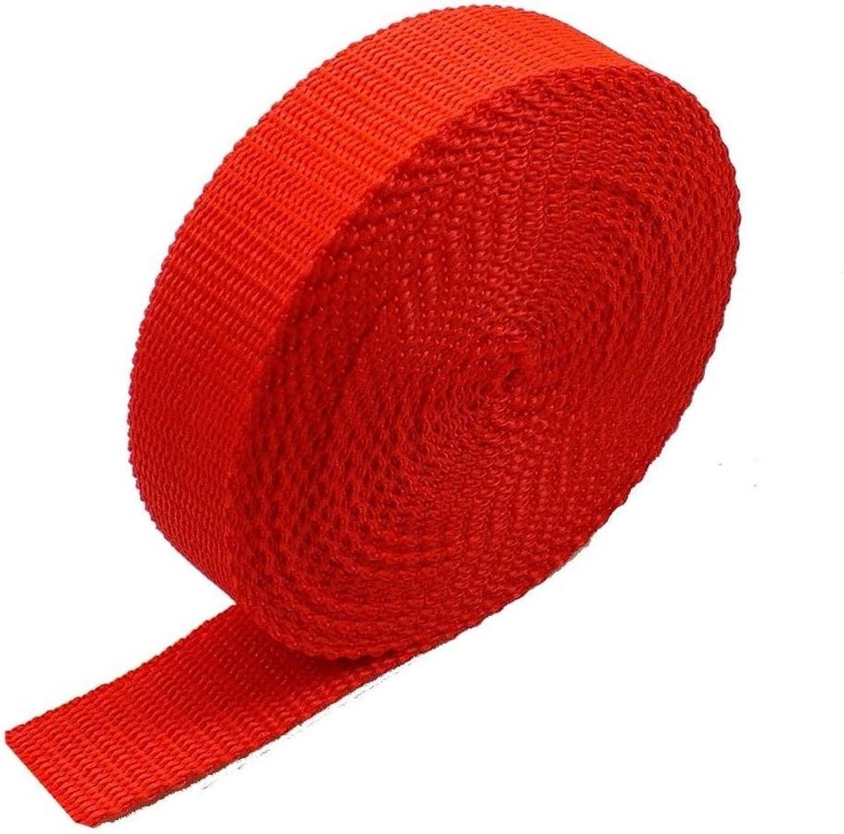 Webbing Band - Draagband Spanband - Bagage Vastzetten - Slijtvast Polypropyleen - 5 meter - Rood