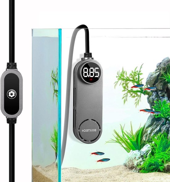 Aquarium Verwarming - Aquarium Heater - Water Verwarmen - Compact Design - 50 W - Zwart