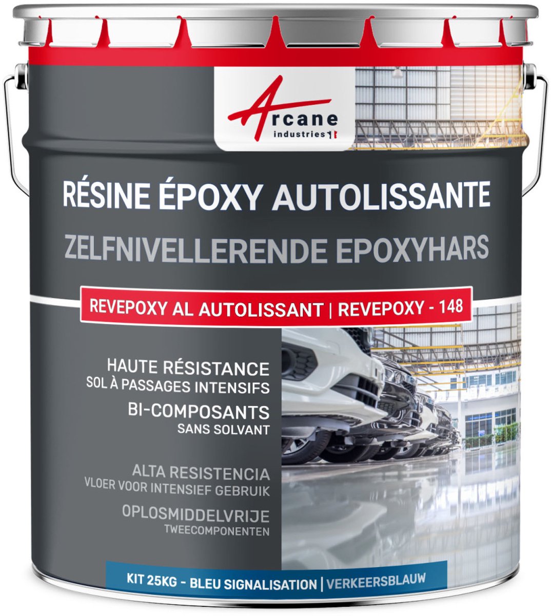 Epoxyhars Vloer, zelfnivellerend - REVEPOXY - 148