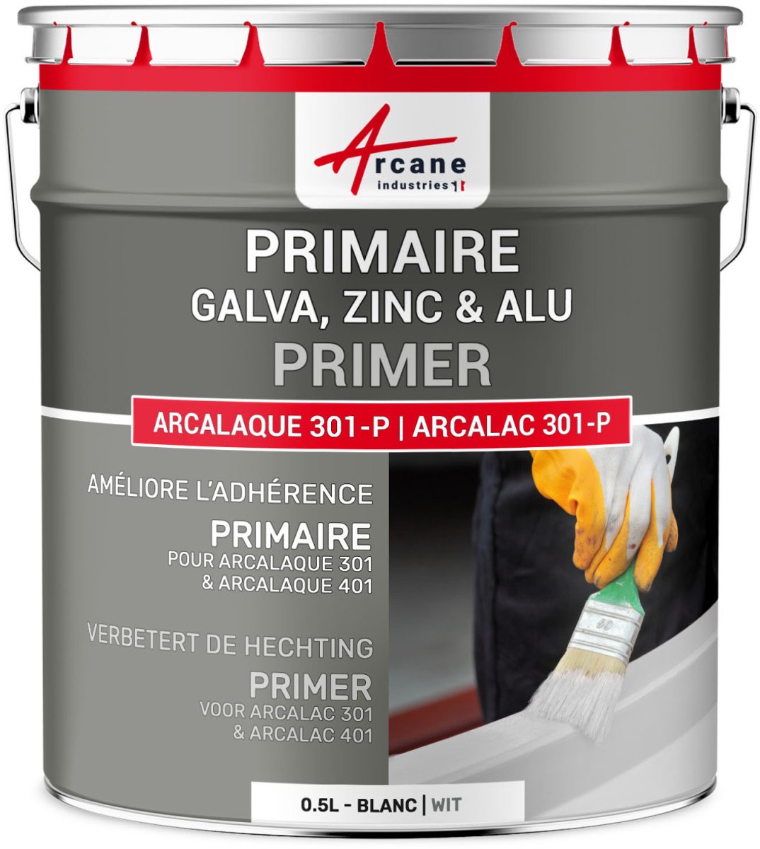 Primer Verf Galva, Alu & Zink: Arcalac 301-P