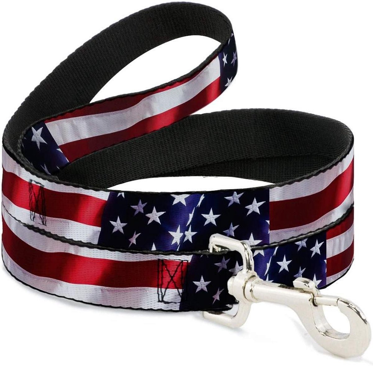 Hondenriem - Wandelriem - Hond Uitlaten - Levendige Print - 6 voet lang - Amerikaanse Vlag